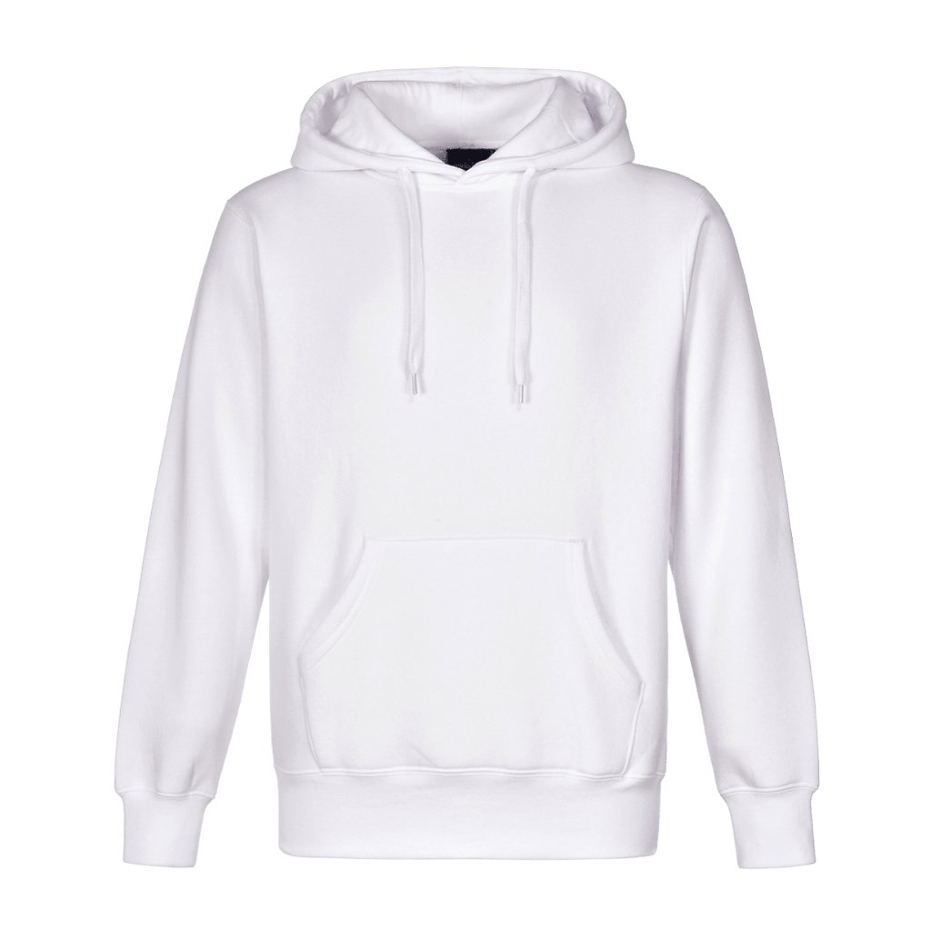 Personalised embroidered hoodie in White — Stitch Nest, made to order in Ballarat