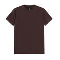 Personalised embroidered cotton t-shirt in Chestnut — Stitch Nest, made to order in Ballarat