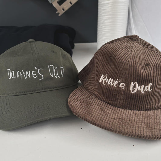 Fathers Day Cap - Access Cap - Personalised Embroidered Cap