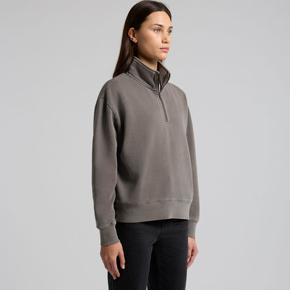 Relax Faded Half Zip Ladies