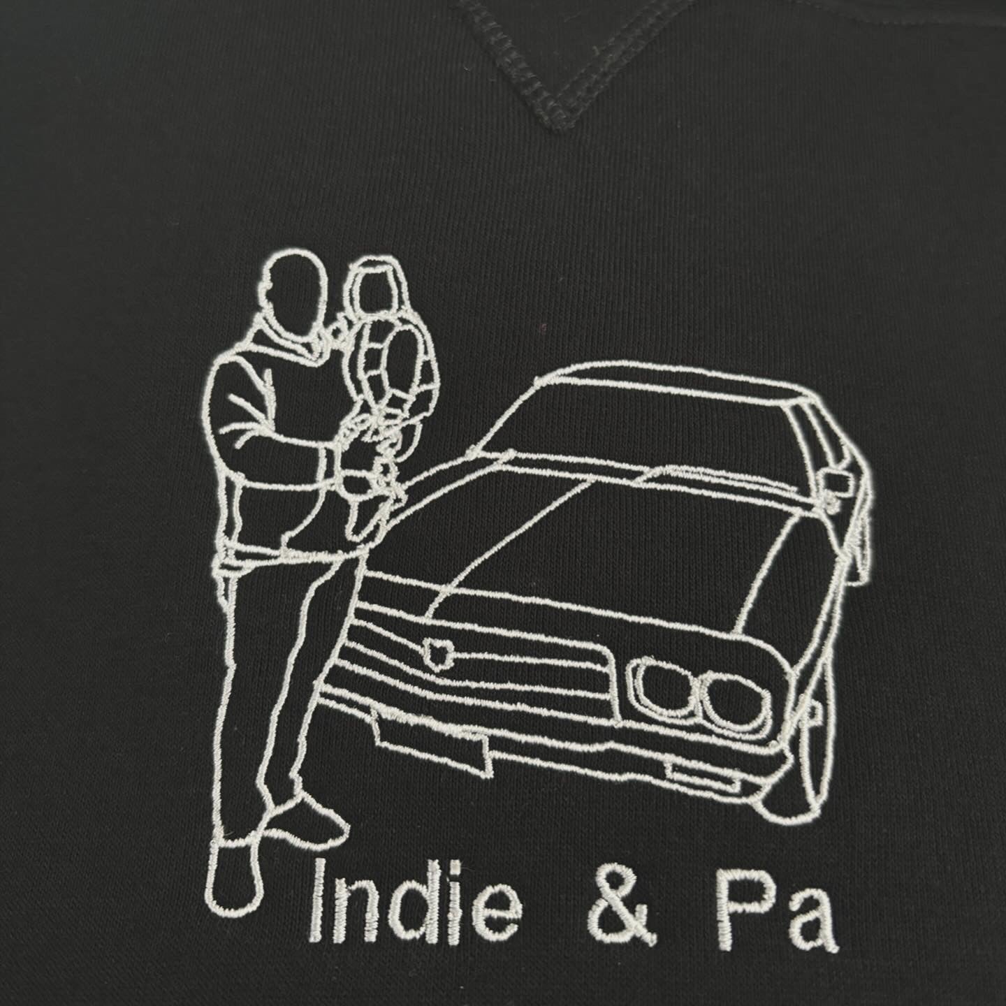 Fathers Day Personalised Hoodie