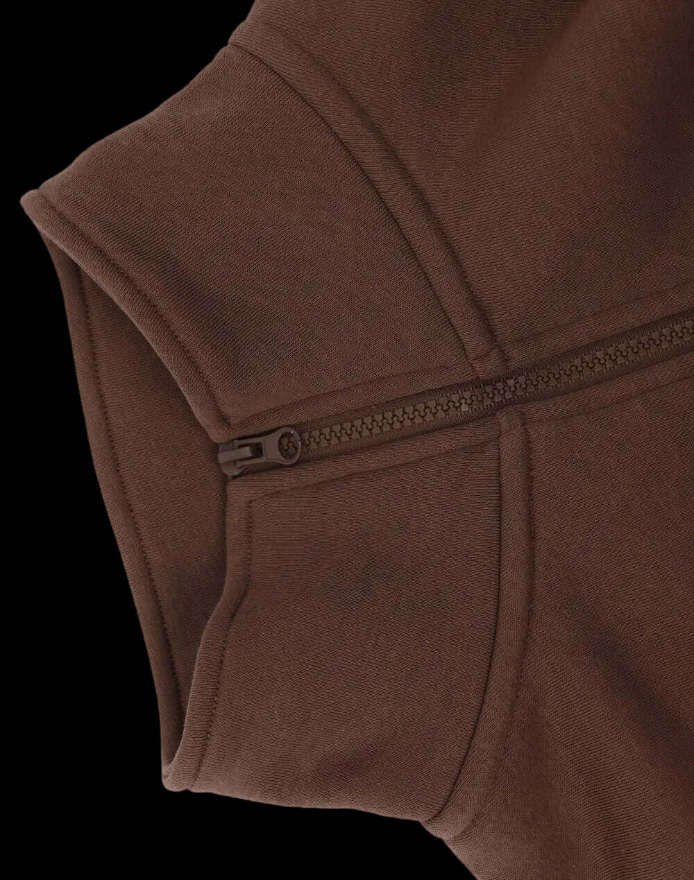Personalised embroidered half zip fleece — Stitch Nest, made to order in Ballarat
