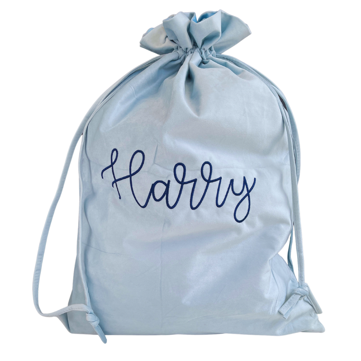 PRE ORDER - Christmas Personalised Velvet Santa Sack