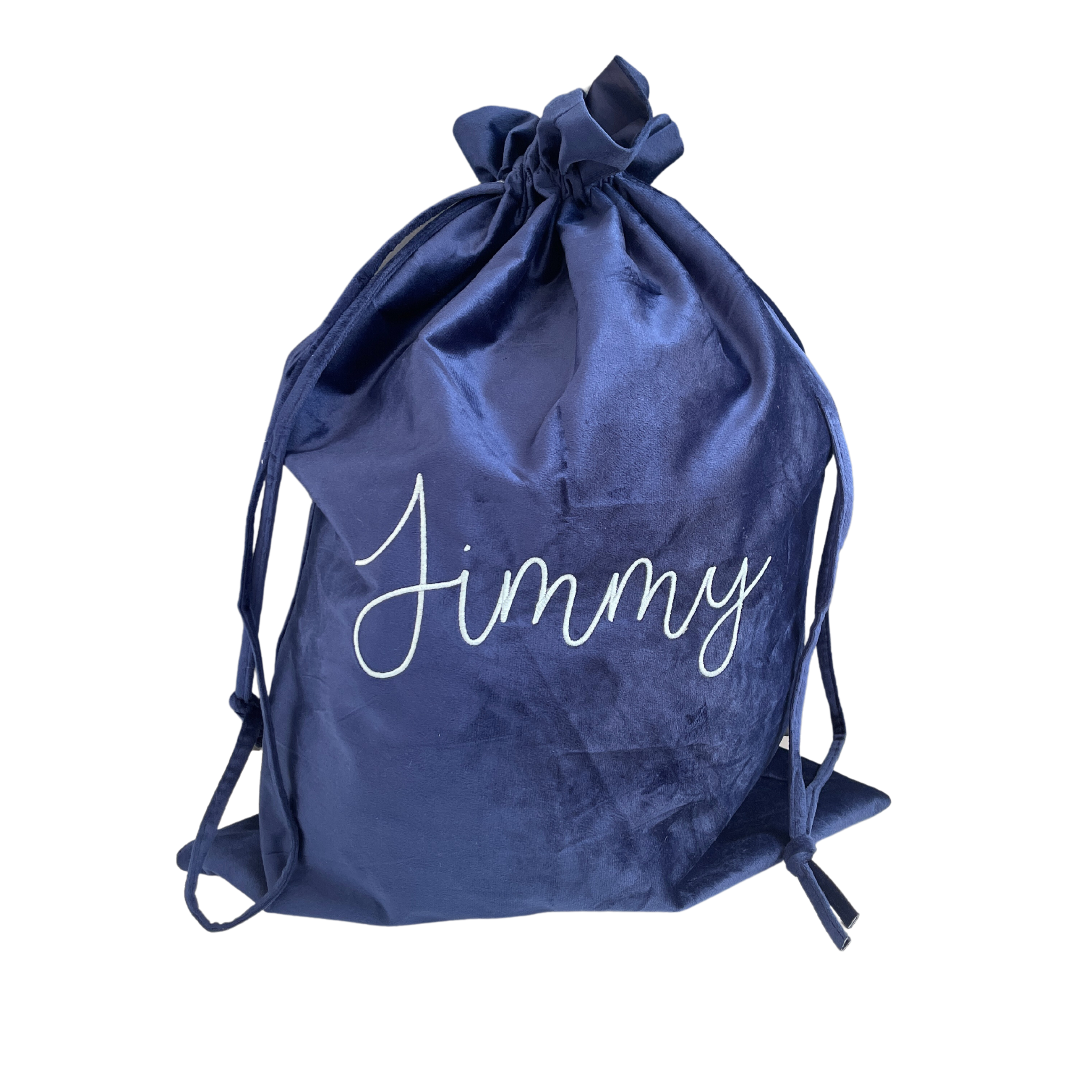 PRE ORDER - Christmas Personalised Velvet Santa Sack - Stitch Nest