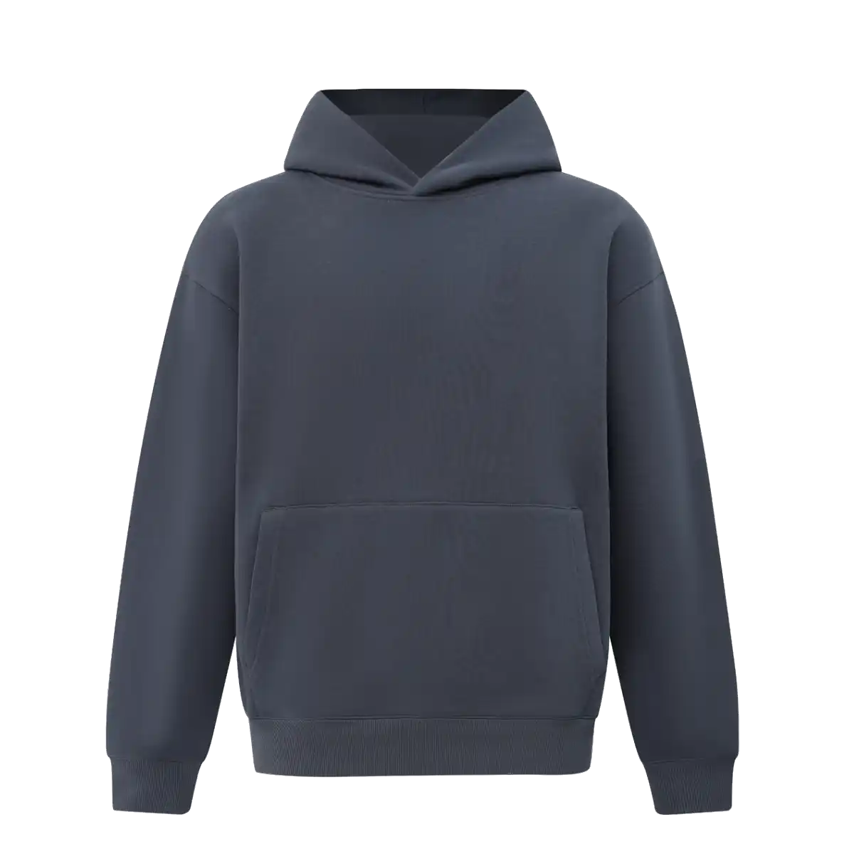 Personalised oversized hoodie in Storm Grey — Stitch Nest, made to order in Ballarat