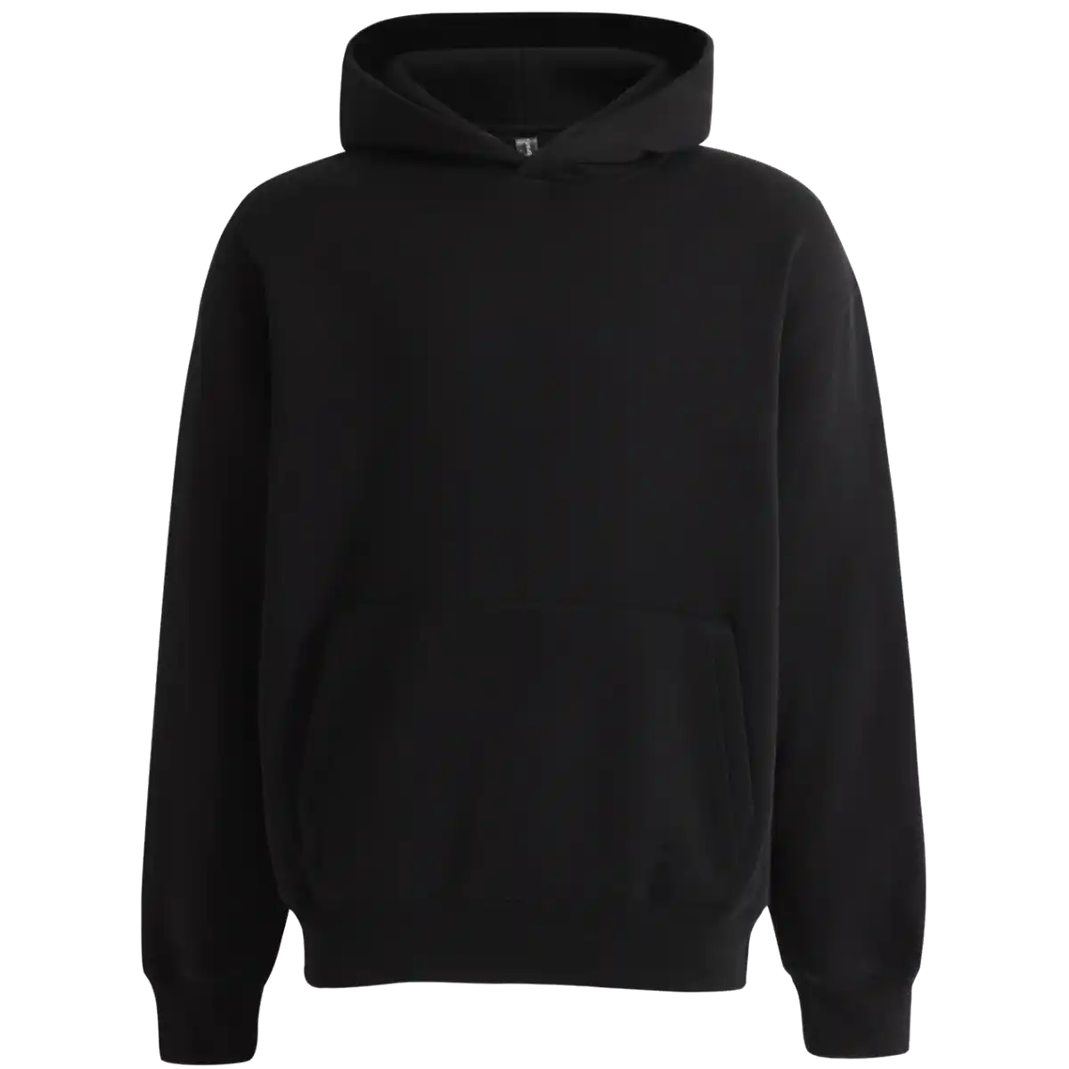 Personalised oversized hoodie in Black — Stitch Nest, made to order in Ballarat