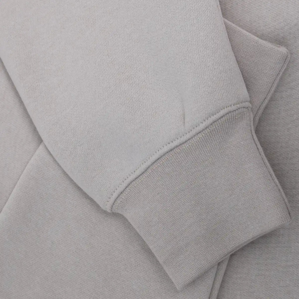 Personalised embroidered half zip fleece — Stitch Nest, made to order in Ballarat
