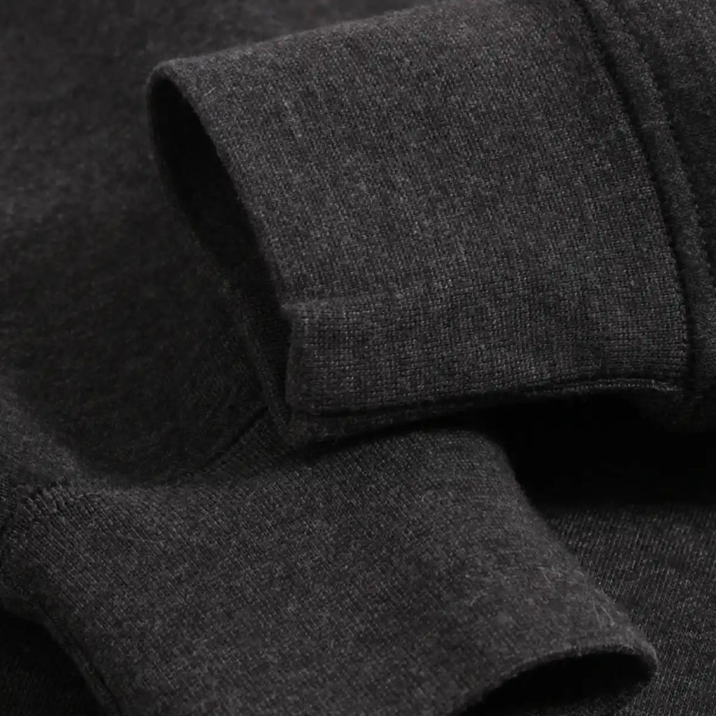 Personalised embroidered half zip fleece — Stitch Nest, made to order in Ballarat