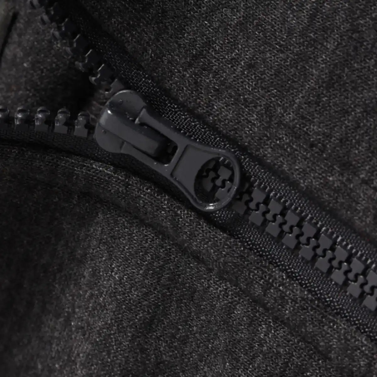 Personalised embroidered half zip fleece in Marl Charcoal — Stitch Nest, made to order in Ballarat