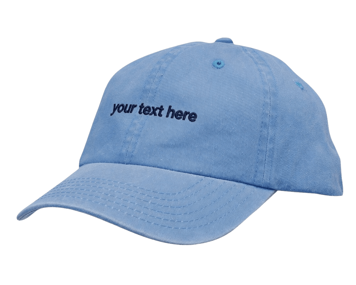 Personalised Vintage Washed Cap - Custom Name Hat for a Unique Style - Stitch Nest