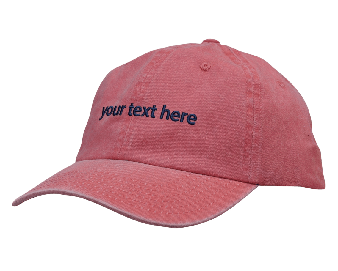 Personalised Vintage Washed Cap - Custom Name Hat for a Unique Style - Stitch Nest