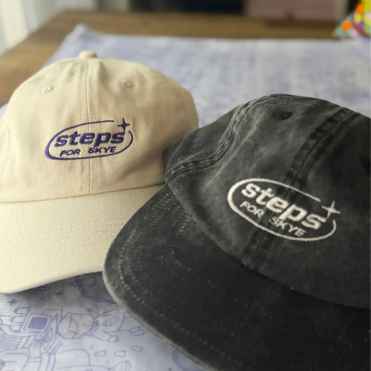 Steps for Skye Vintage Wash Cap