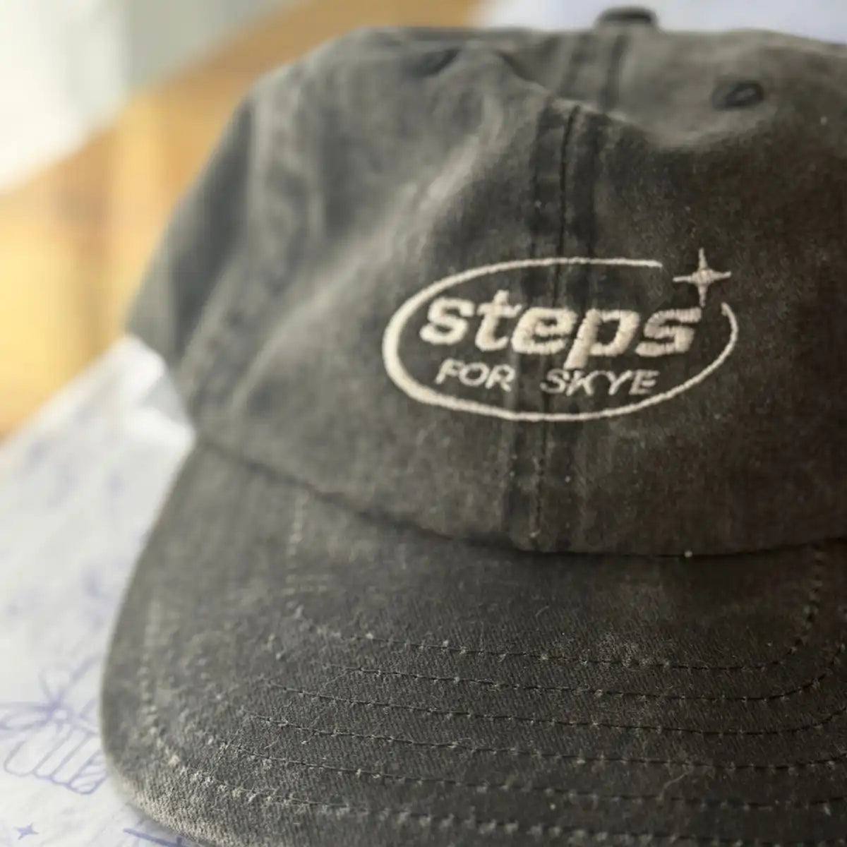 Steps for Skye Vintage Wash Cap