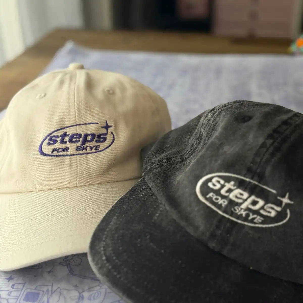 Steps for Skye Vintage Wash Cap