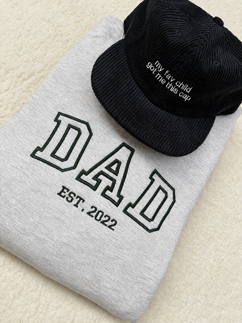 Personalised Embroidered Crew Sweatshirt