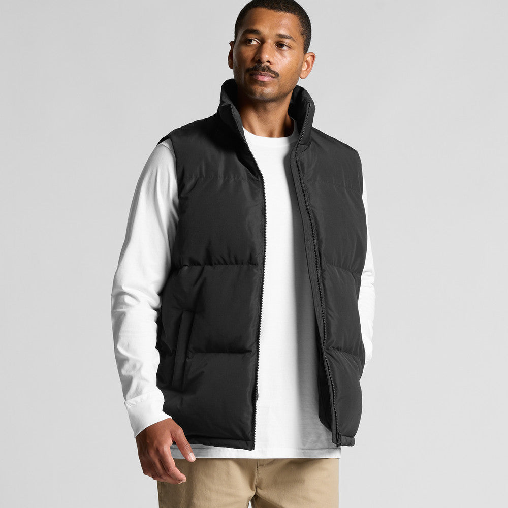 Puffer Vest Mens - Stitch Nest
