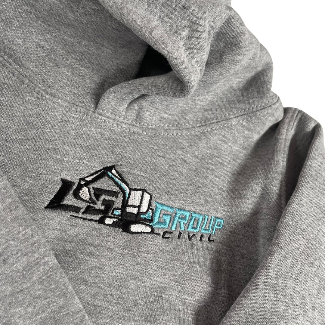 Mini & Monogrammed Fleece Hoodie - Stitch Nest
