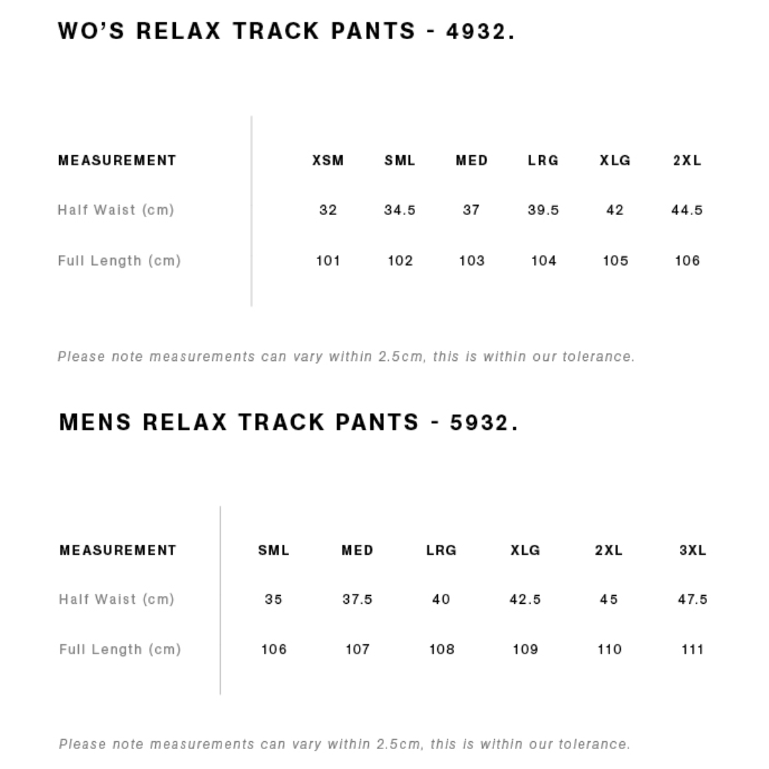 Aloha Mum - Relax Track Pants - Stitch Nest