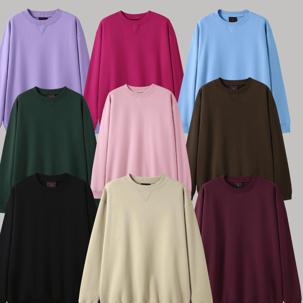 Custom Embroidered Crew Neck Jumper Adults - Stitch Nest