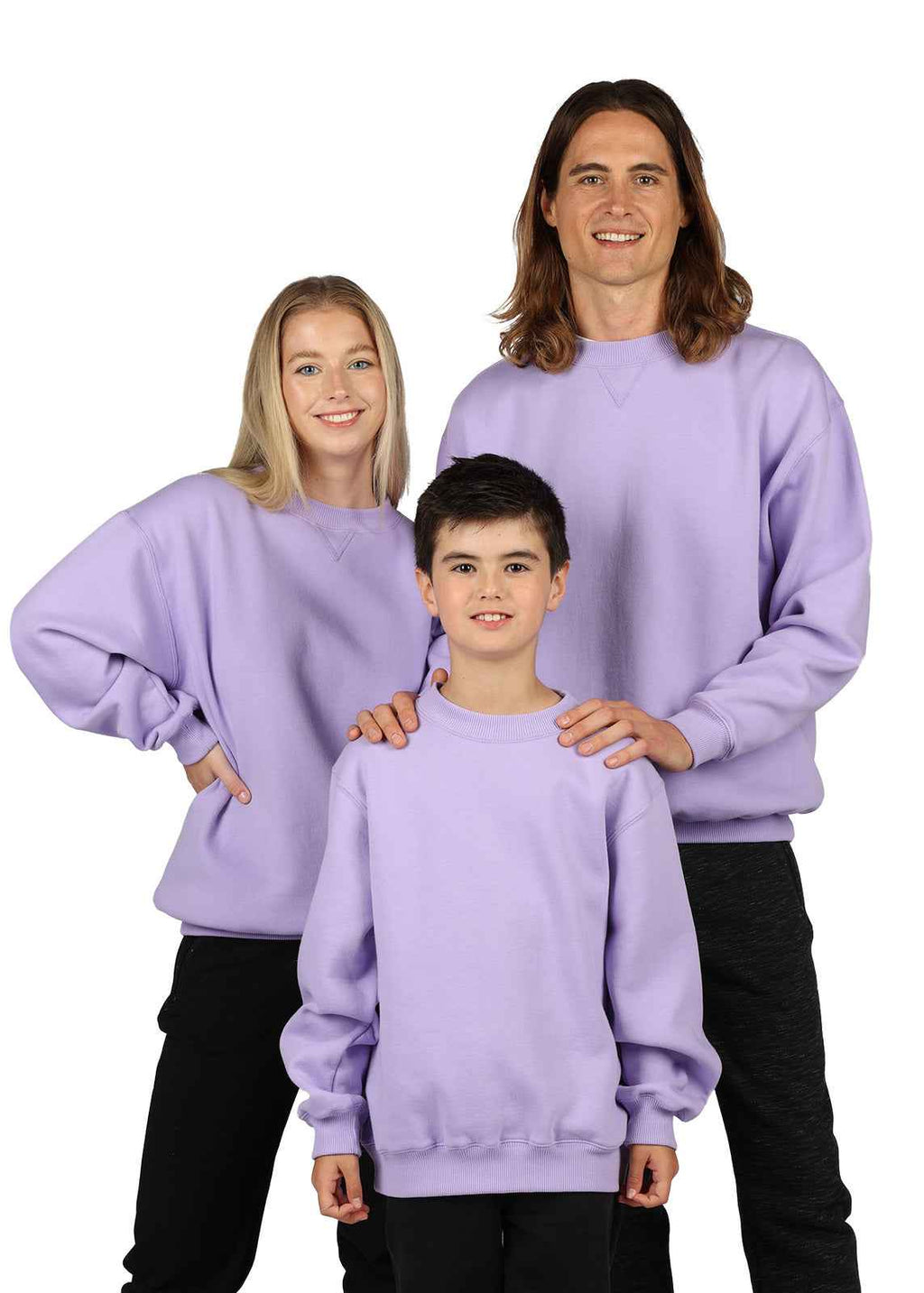 Custom Embroidered Crew Neck Jumper Adults - Stitch Nest